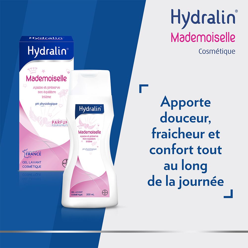 Hydralin® Mademoiselle Gel Lavant Intime Equilibre Intime