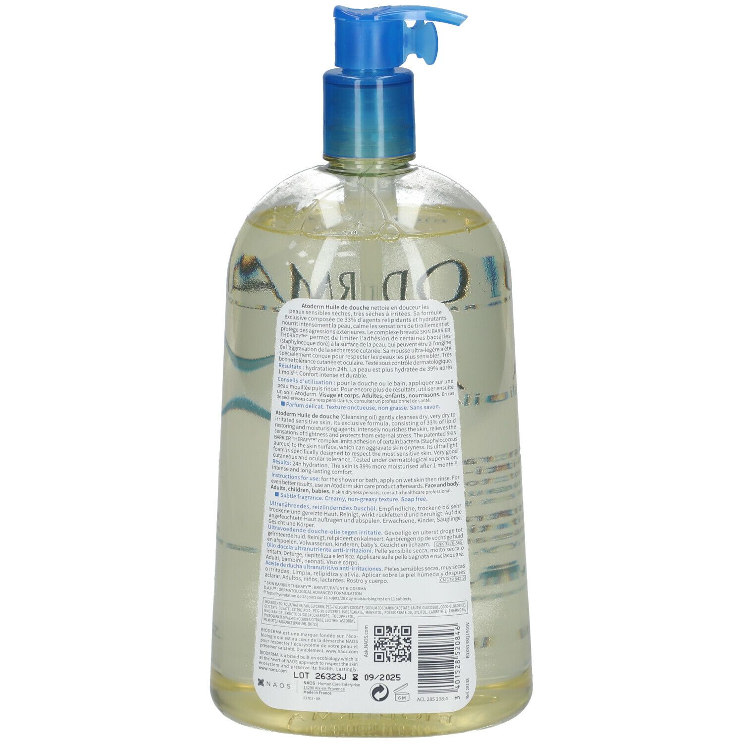 BIODERMA Atoderm Huile de douche
