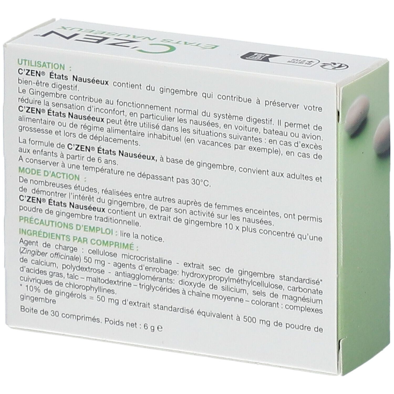 C'Zen® États Nauséeux