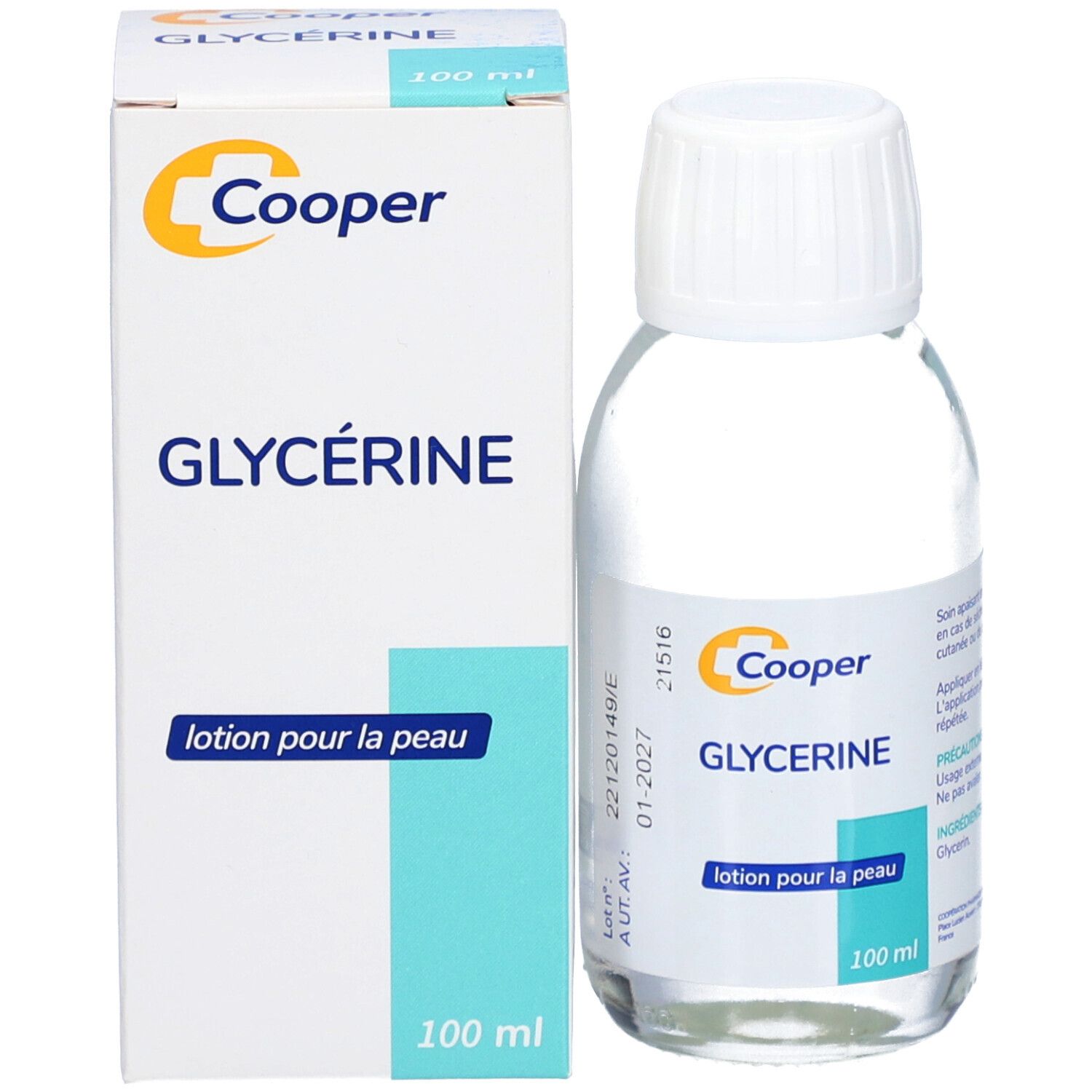 Cooper® Lotion à la glycérine pour la peau