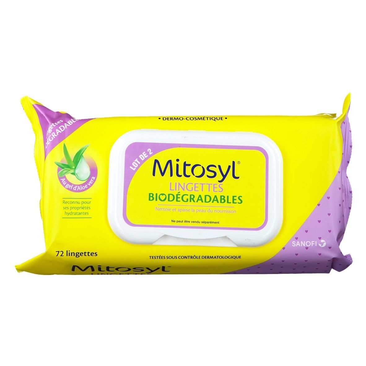 Biologisch abbaubare Aloe Vera-Tücher Mitosyl®