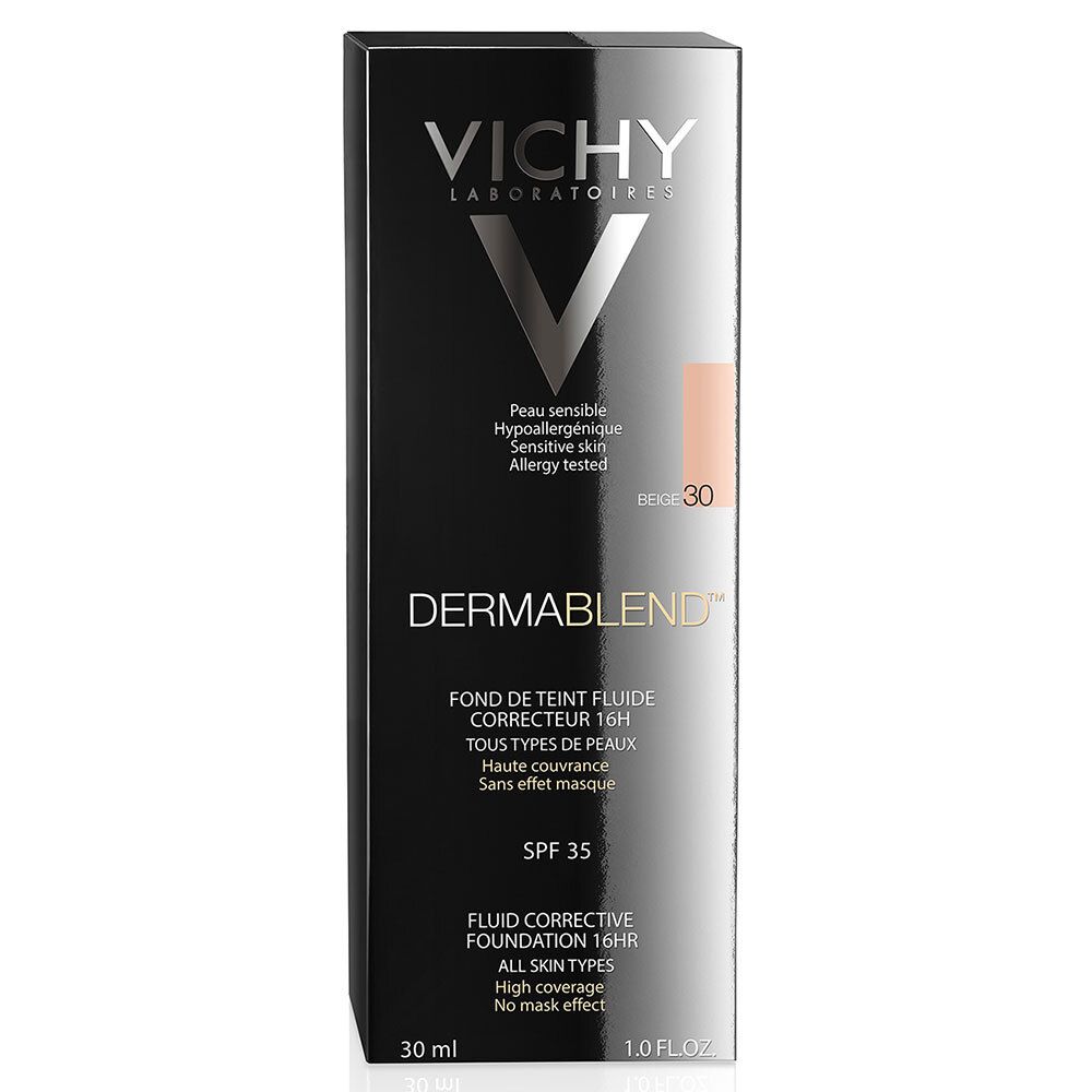 Dermablend Fond de teint fluide correcteur Tube 30ml - Teinte 30 BEIGE