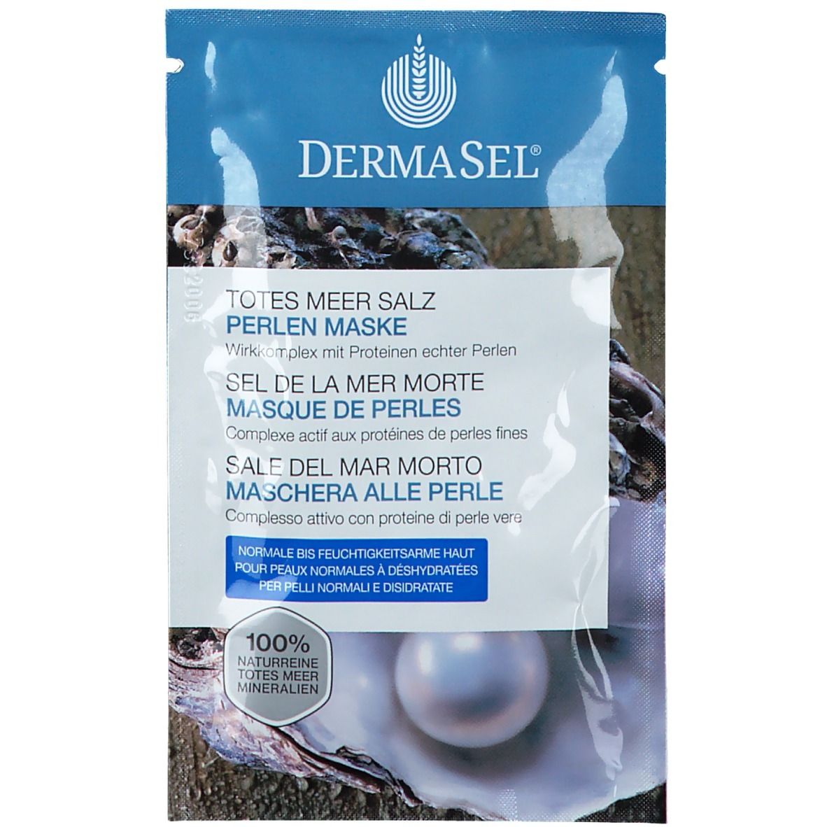 DERMASEL® Totes Meer Salz Perlen Maske