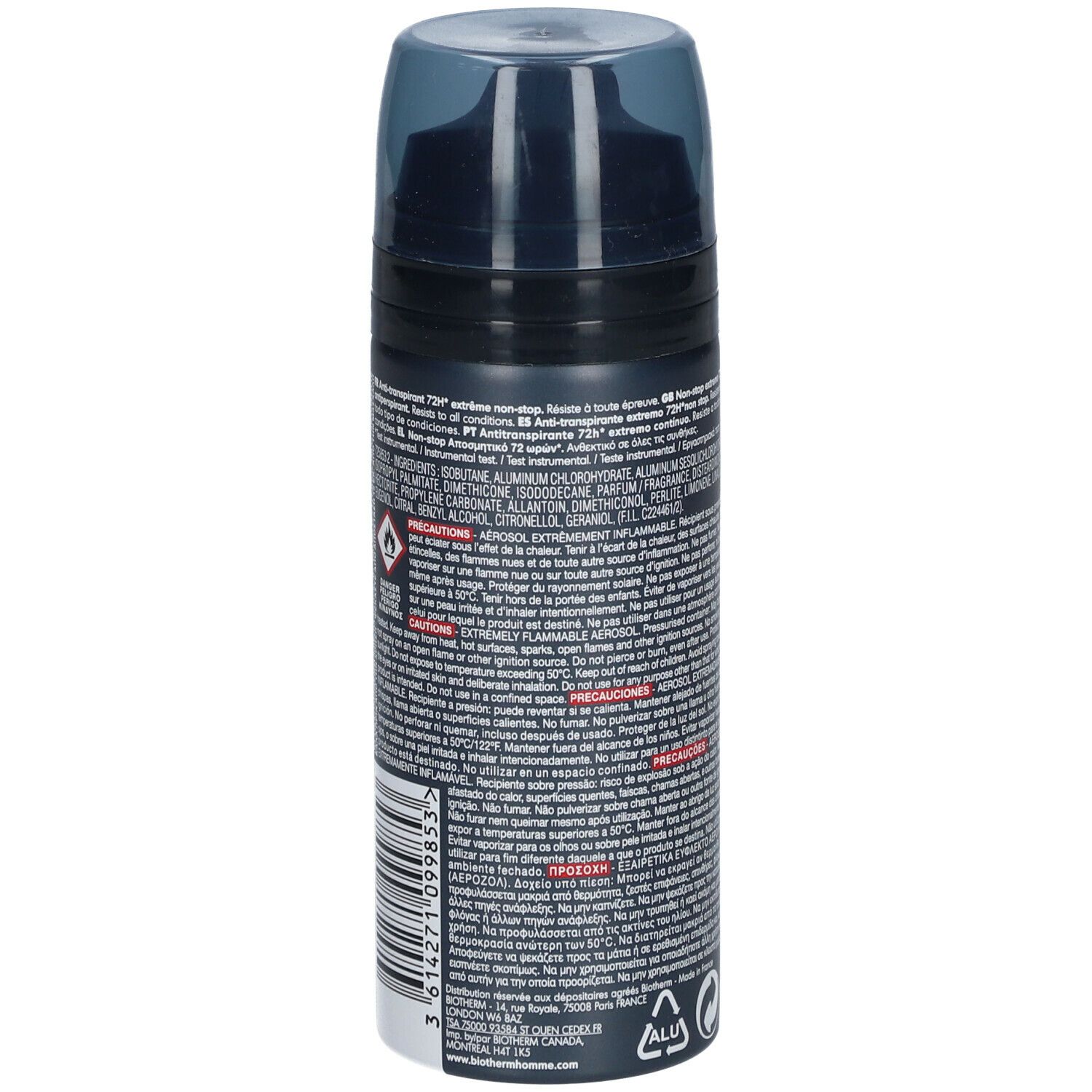 Biotherm Homme 72H Day Control - Protection Extrème