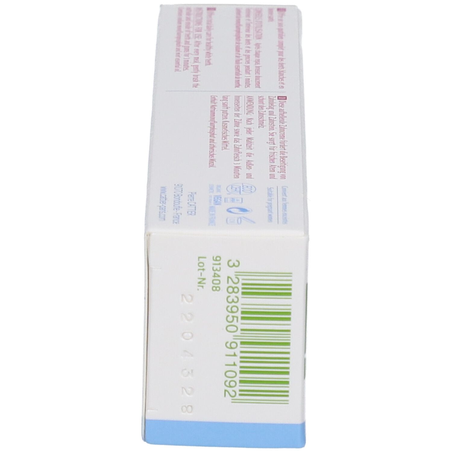 ERIDÈNE DENTIFRICE BLANCHISSANT HALEINE FRAÎCHE - Dentifrice blanchissant au complexe prot