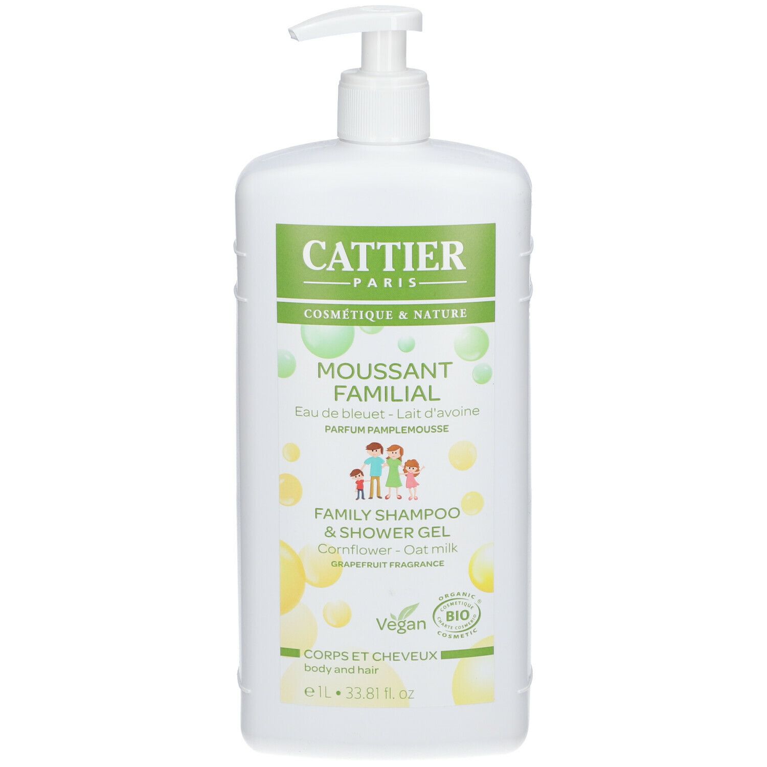 Cattier Shampoo und Duschgel für die ganze Familie