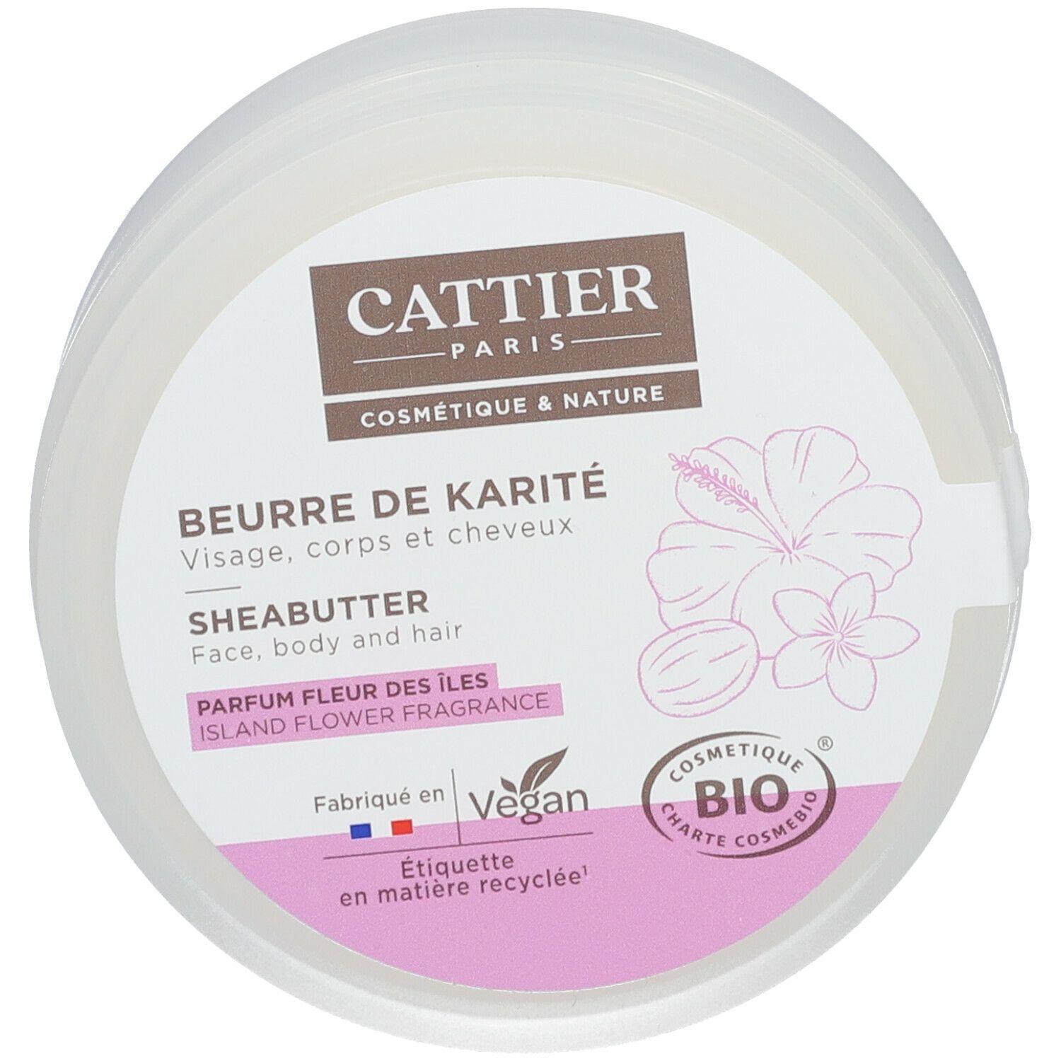 Cattier Shea Butterblume der Inseln