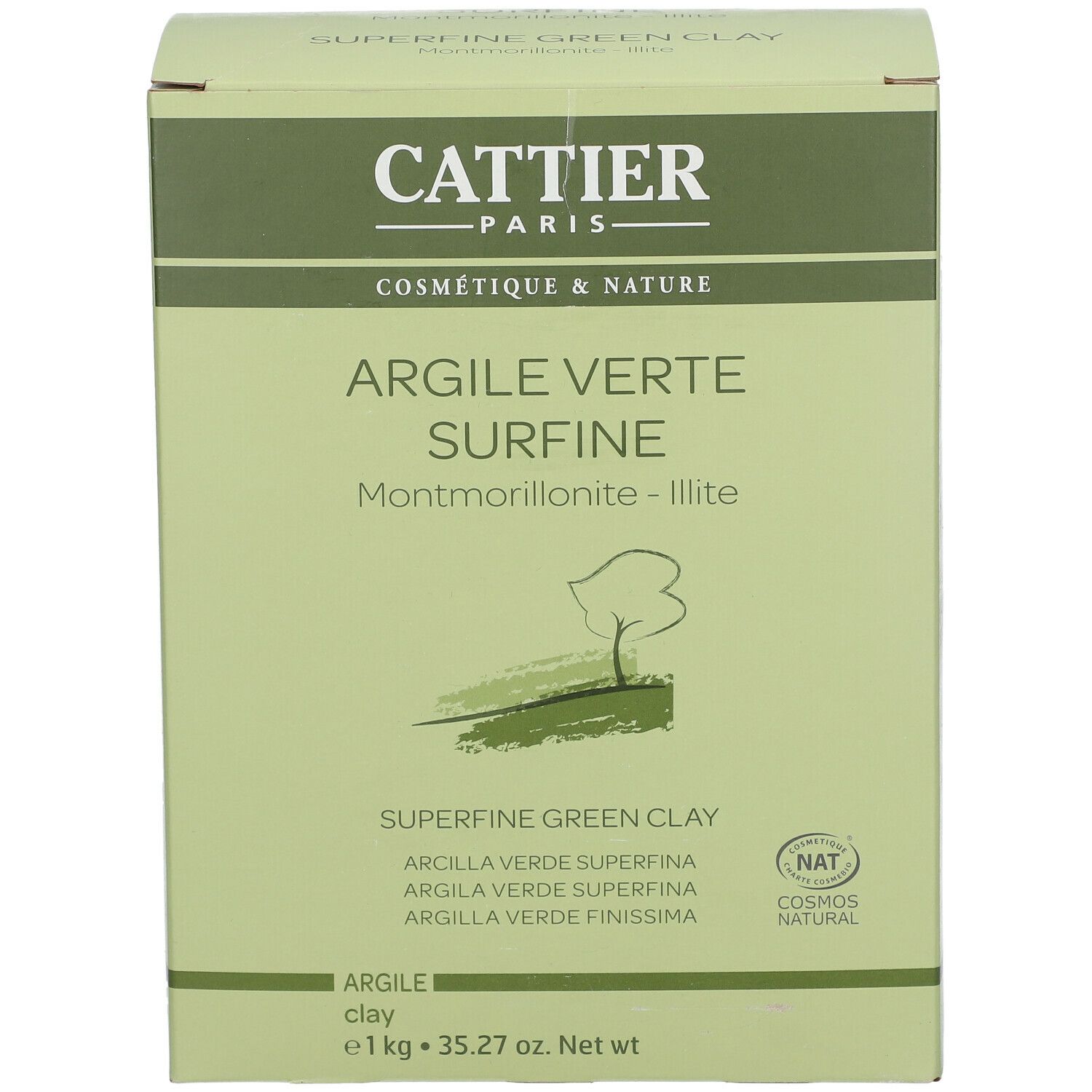 CATTIER Argile verte surfine < 77 microns