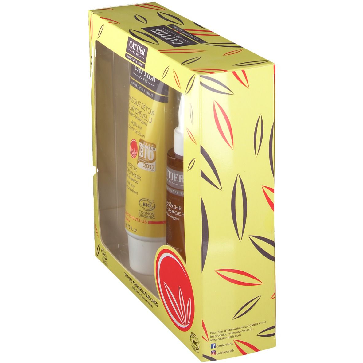 Cattier Coffret rituel cheveux sublimés