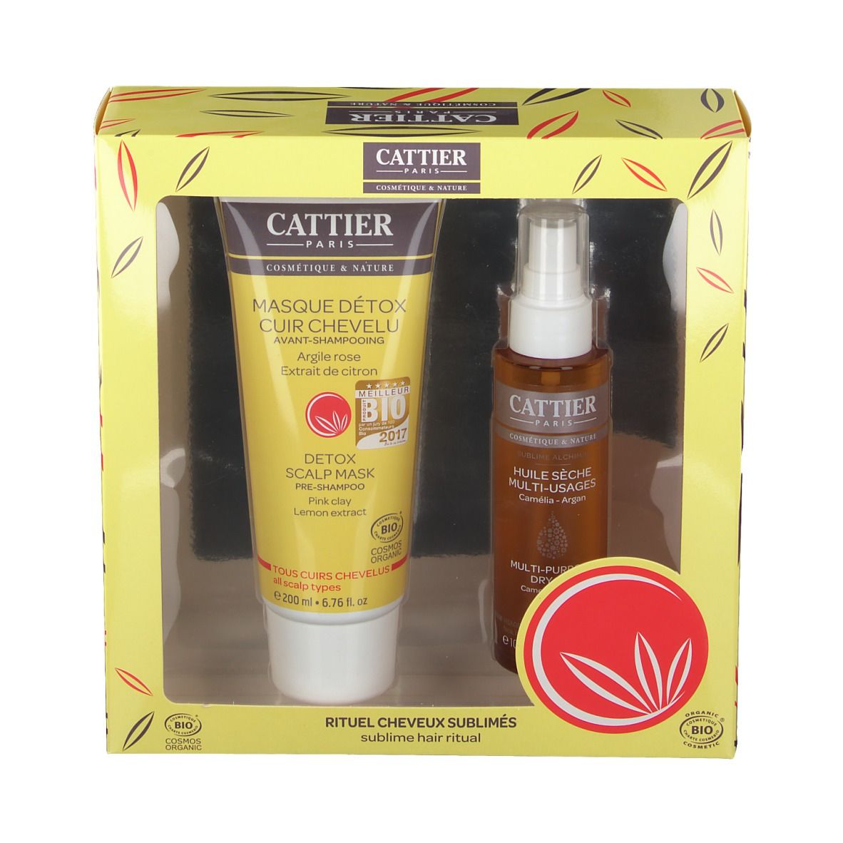 Cattier Coffret rituel cheveux sublimés