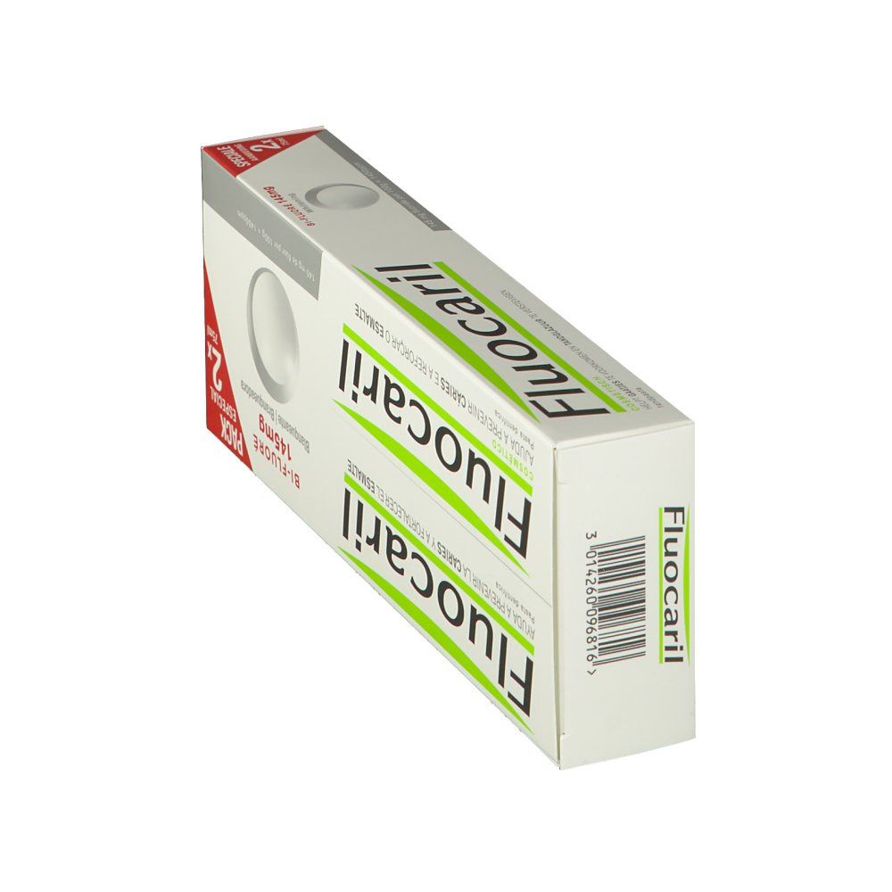 Fluocaril Bi-Fluorinated aufhellende Zahnpasta