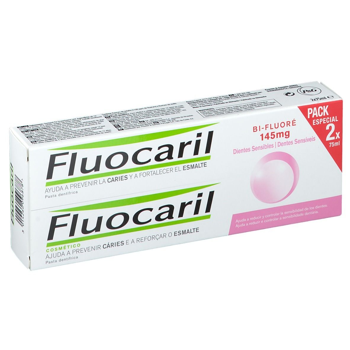 Fluocaril Bi-Fluorinated 145 mg Zahnpasta für empfindliche Zähne