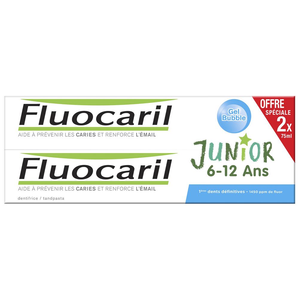 Fluocaril Zahnpasta Junior Goût Bubble Gum