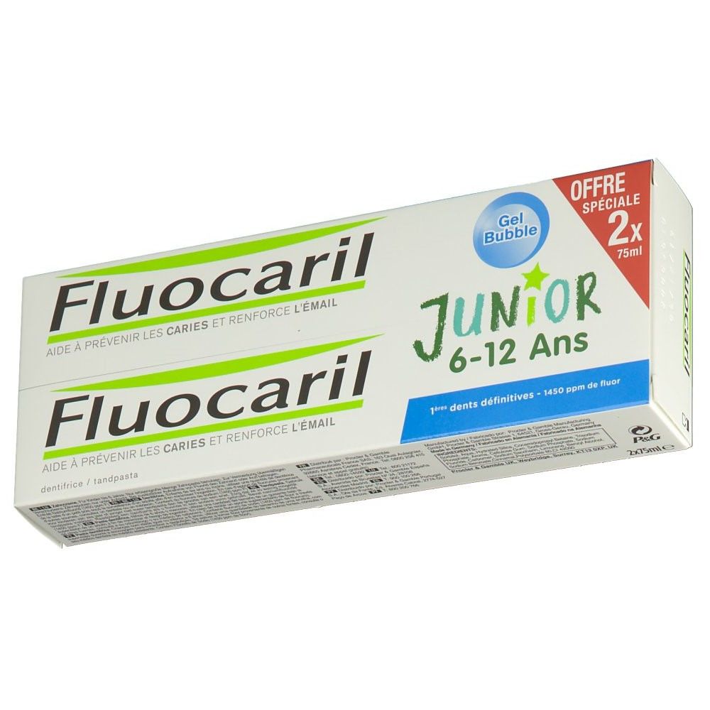 Fluocaril Zahnpasta Junior Goût Bubble Gum