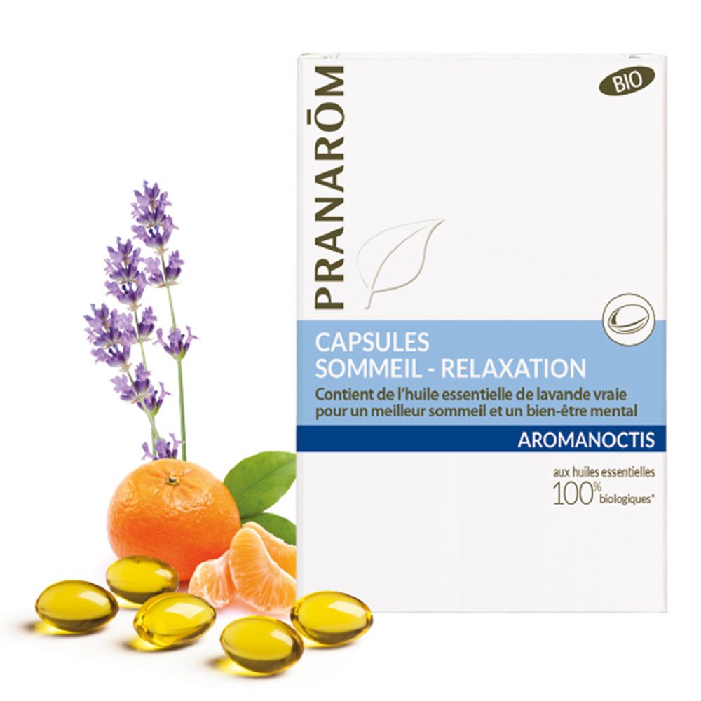 Pranarom Capsules Sommeil - Relaxation