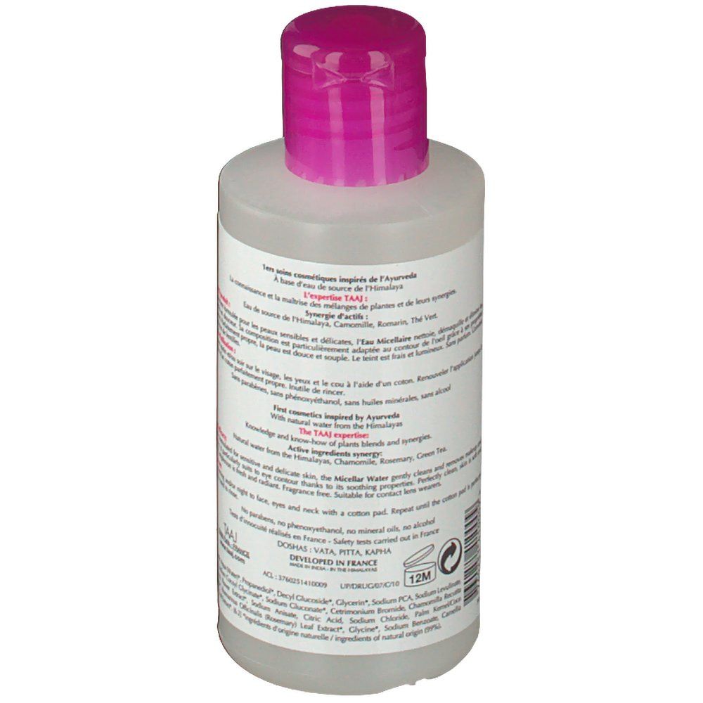 TAAJ Himalaya Eau Micellaire peaux sensibles