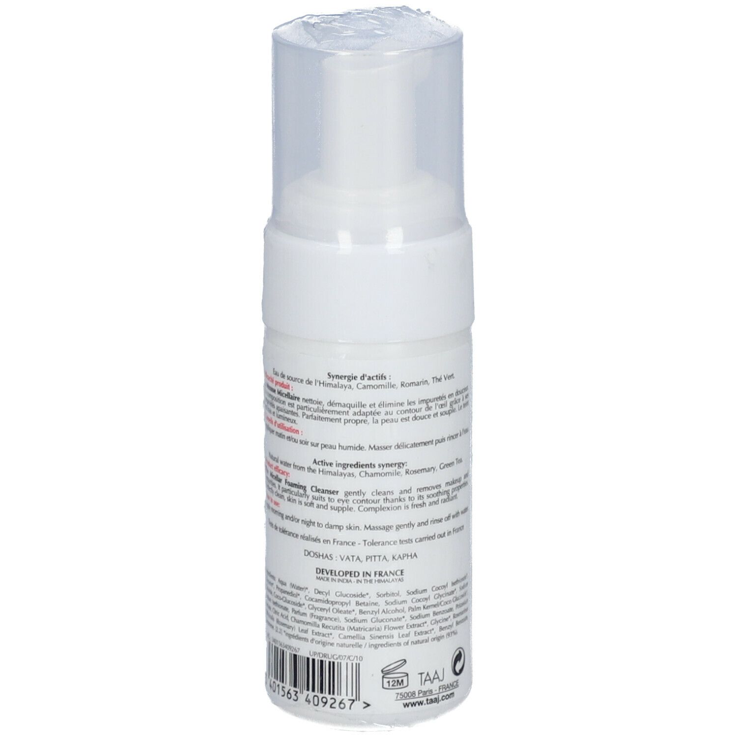 TAAJ Himalaya Mousse Micellaire