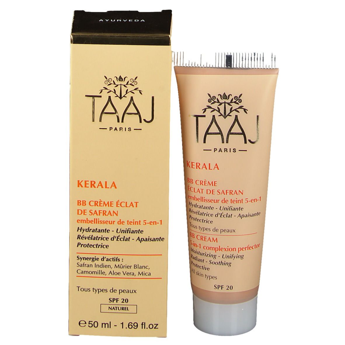 TAAJ BB Crème Éclat de Safran naturel - SPF20