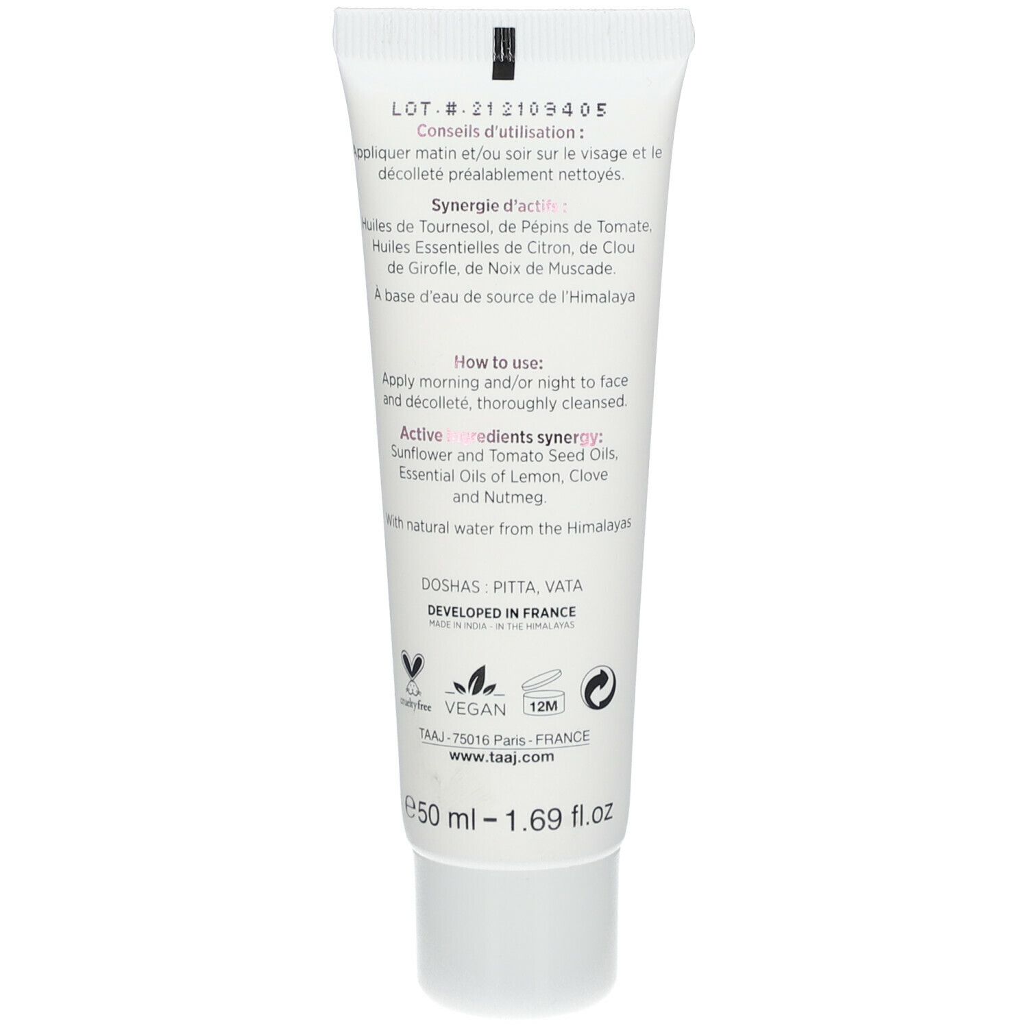 TAAJ RASAYANA Anti-Ageing Creme