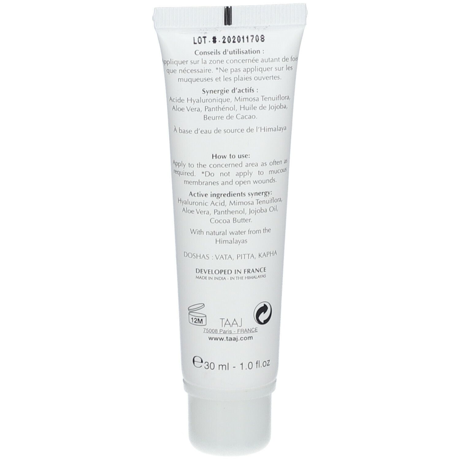 TAAJ Dermo-Vedic Repair Cream