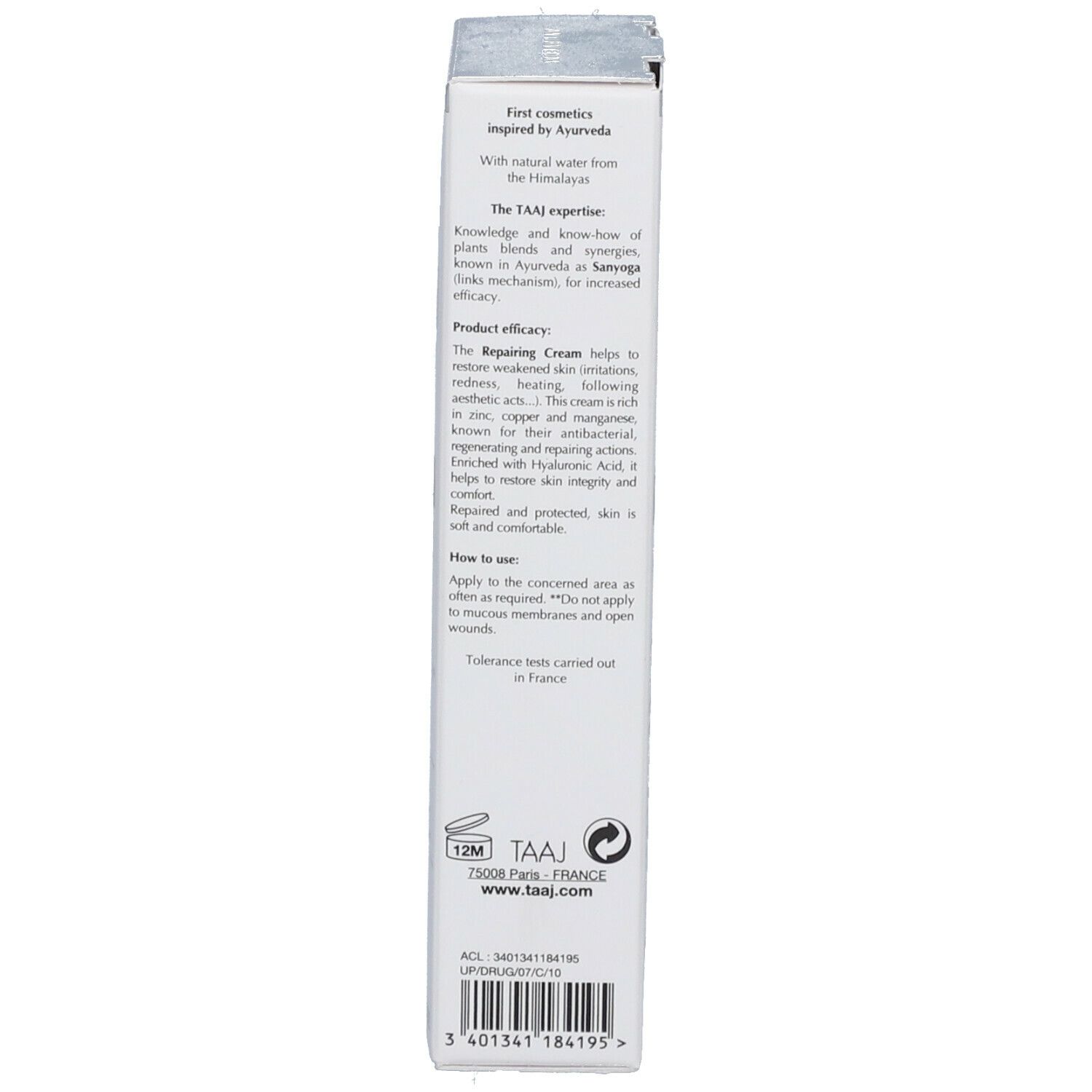 TAAJ Dermo-Vedic Repair Cream