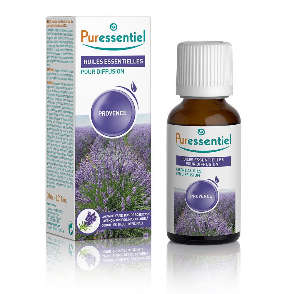 Puressentiel Diffusion Ätherische Öle für die Diffusionsprovence