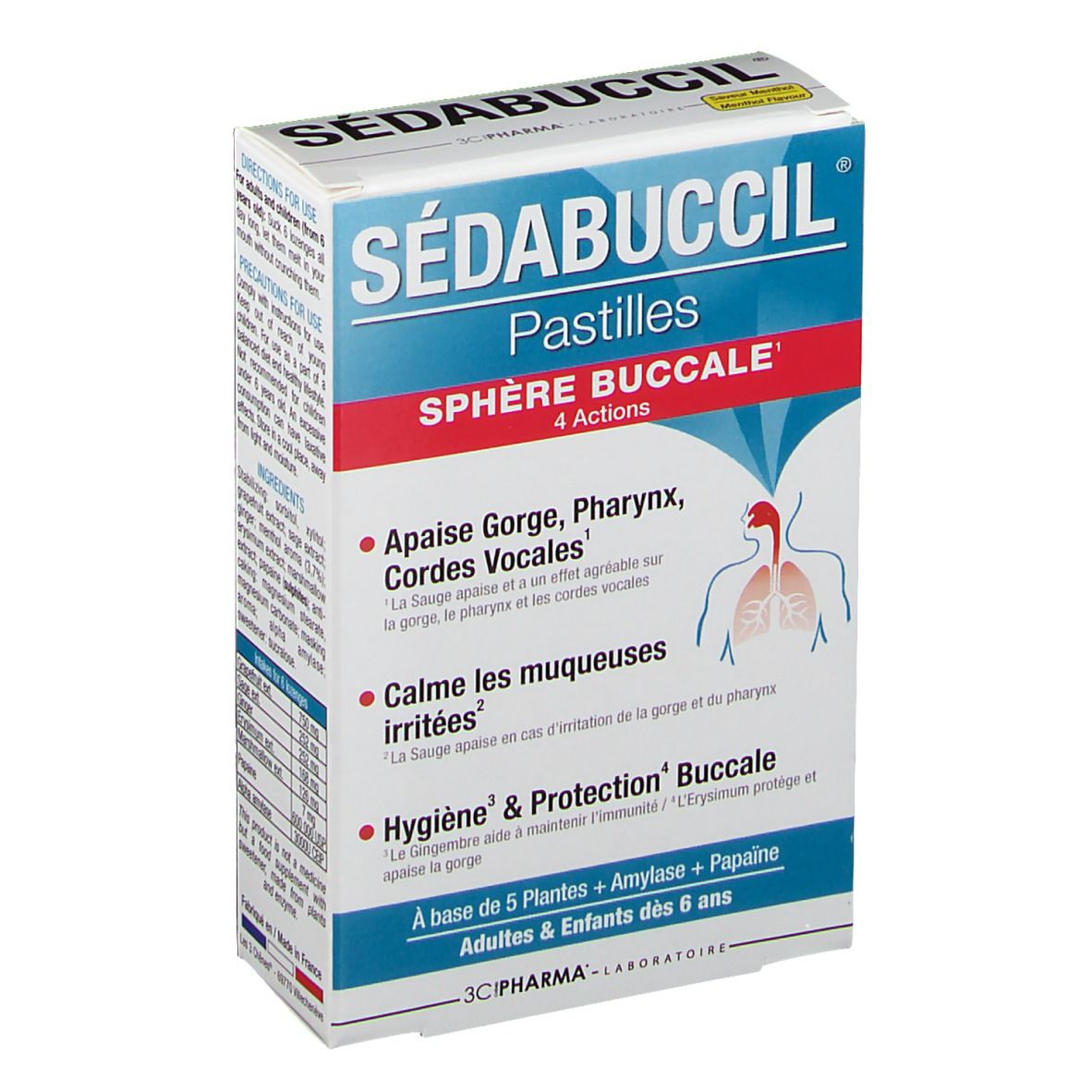 Sédabuccil® Pastilles Sphère Buccale