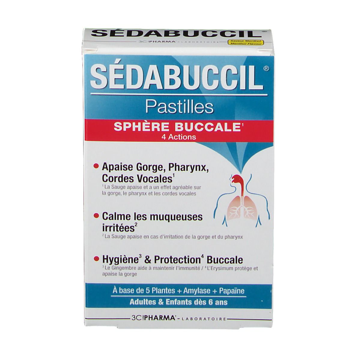 Sédabuccil® Pastilles Sphère Buccale