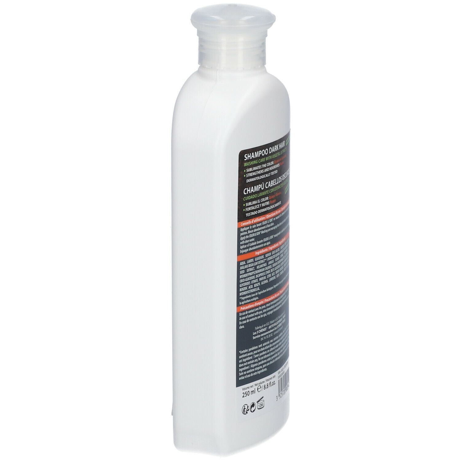 Les 3 Chênes Color & Soin Shampoo für dunkles Haar