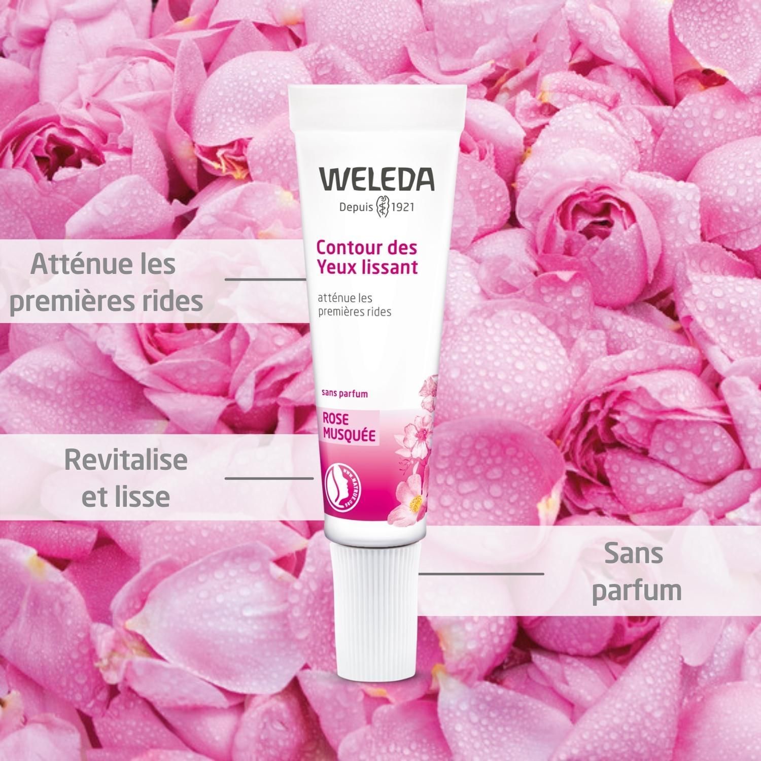 WELEDA Wildrose glättende Augencreme