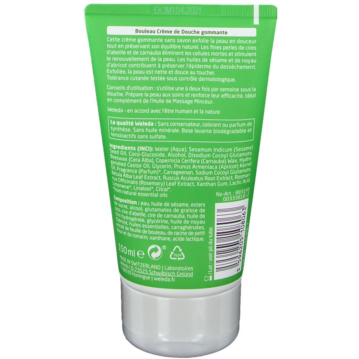 Weleda Birken-Schrubber-Duschcreme