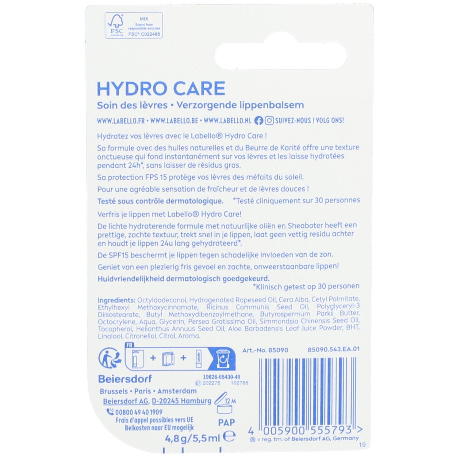 Labello® Hydro Pflege SPF15