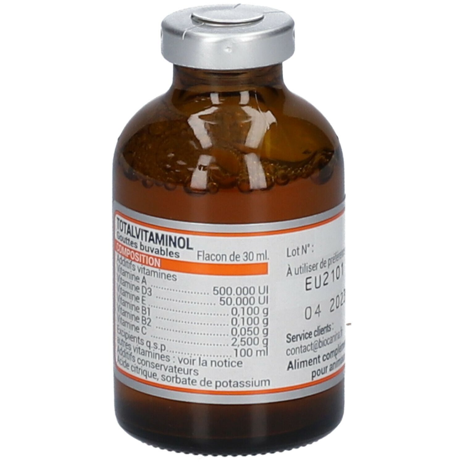 biocanine vitalité Total Vitaminol