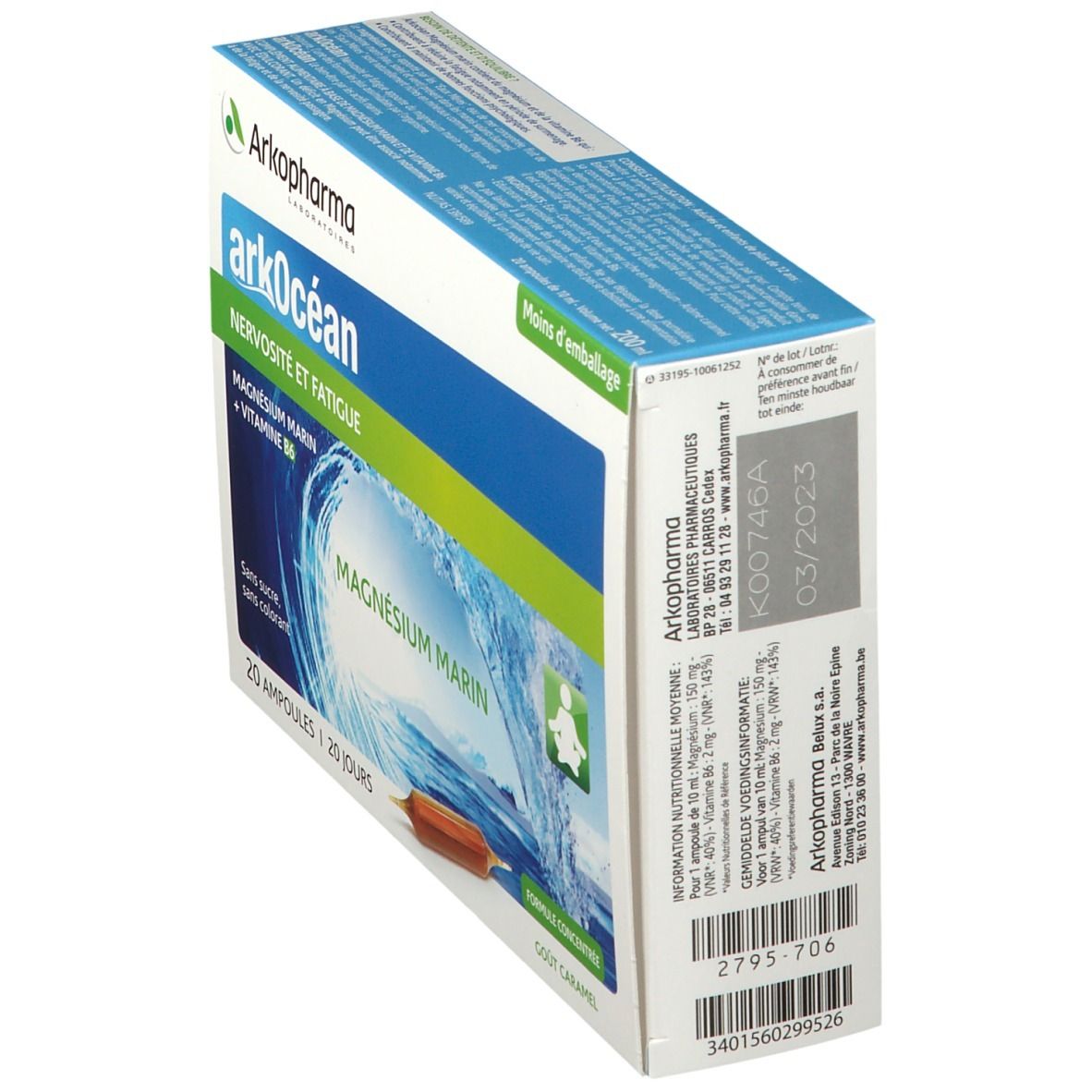 Arkopharma arkOcean Marine Magnesium Nervosität und Müdigkeit