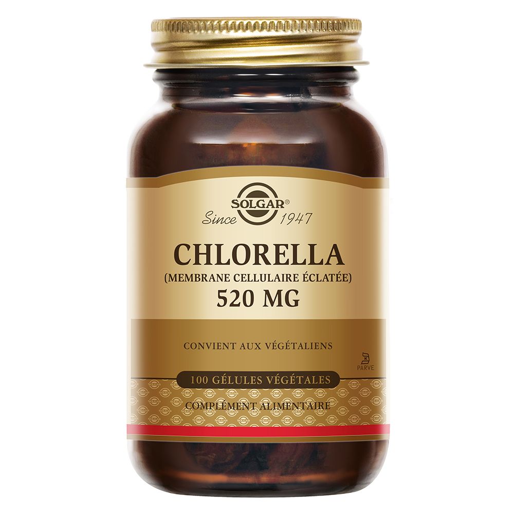 SOLGAR CHLORELLA GELUL VEG 100