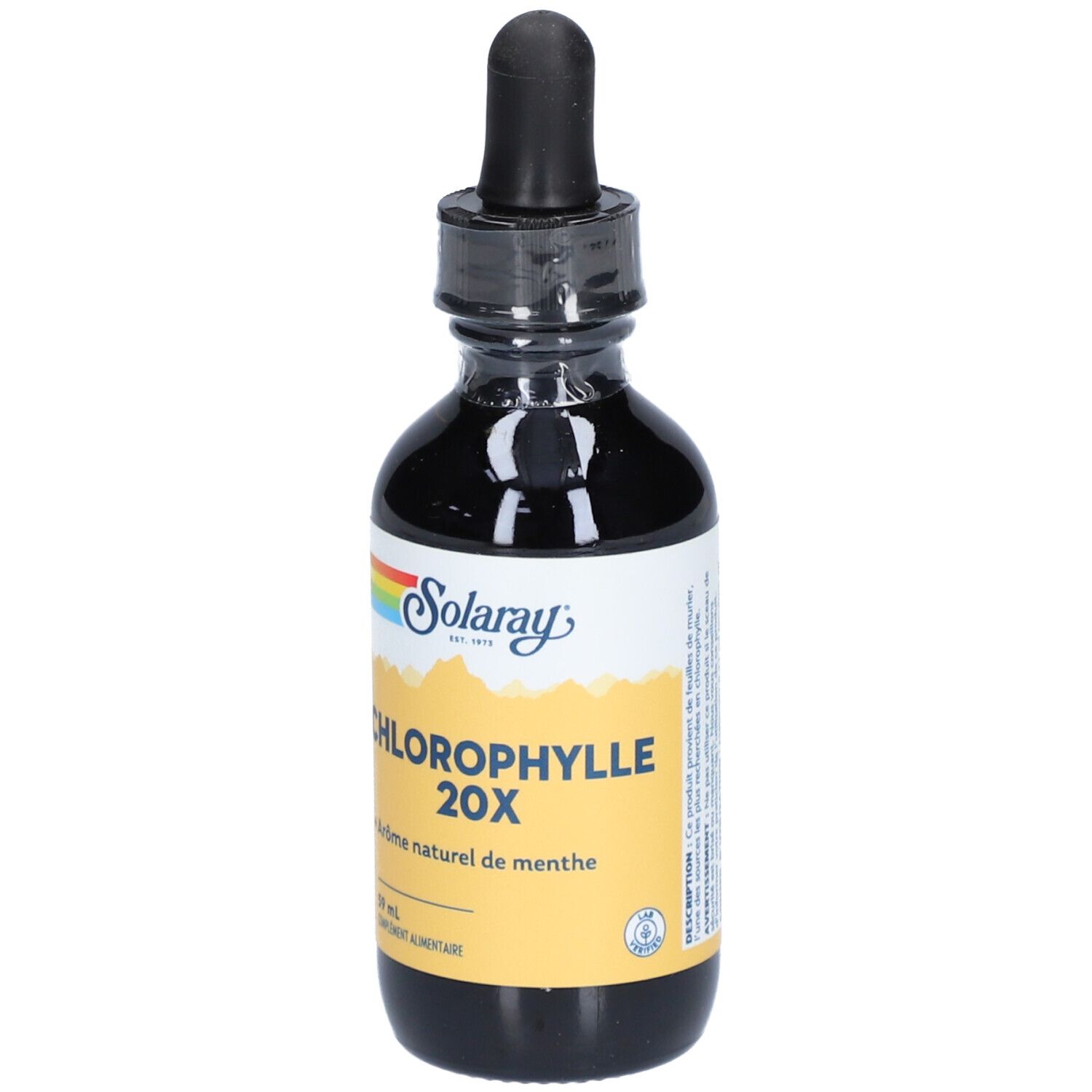 SOLARAY CHLOROPHYLLE 20X 59ML