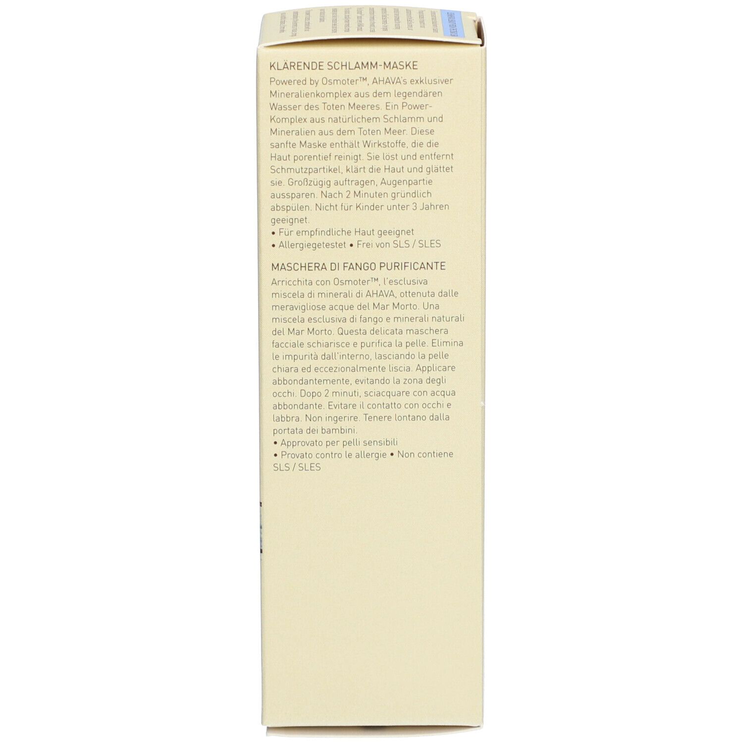 AHAVA REINIGENDE SCHLAMM-MASKE