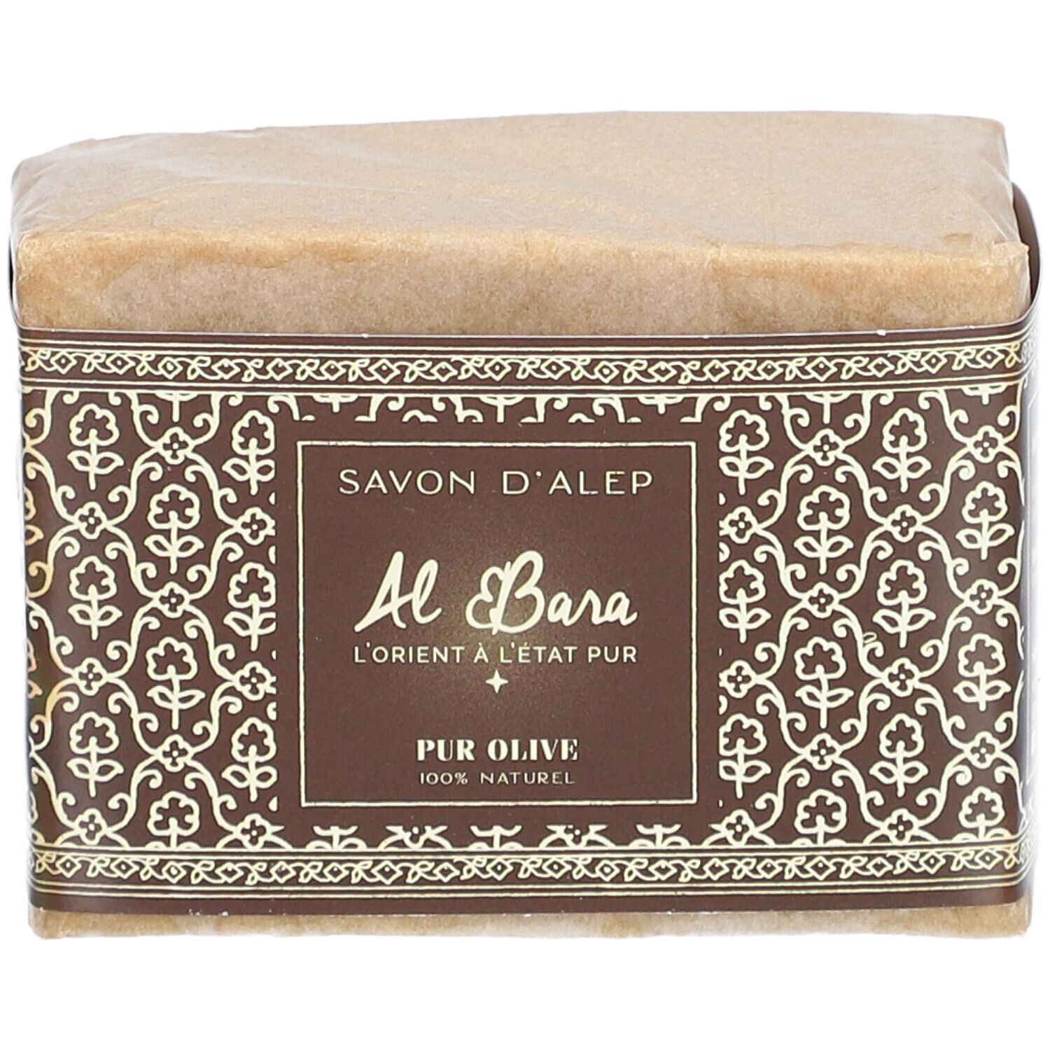 AL BARA Savon d'Alep Véritable Pur Olive