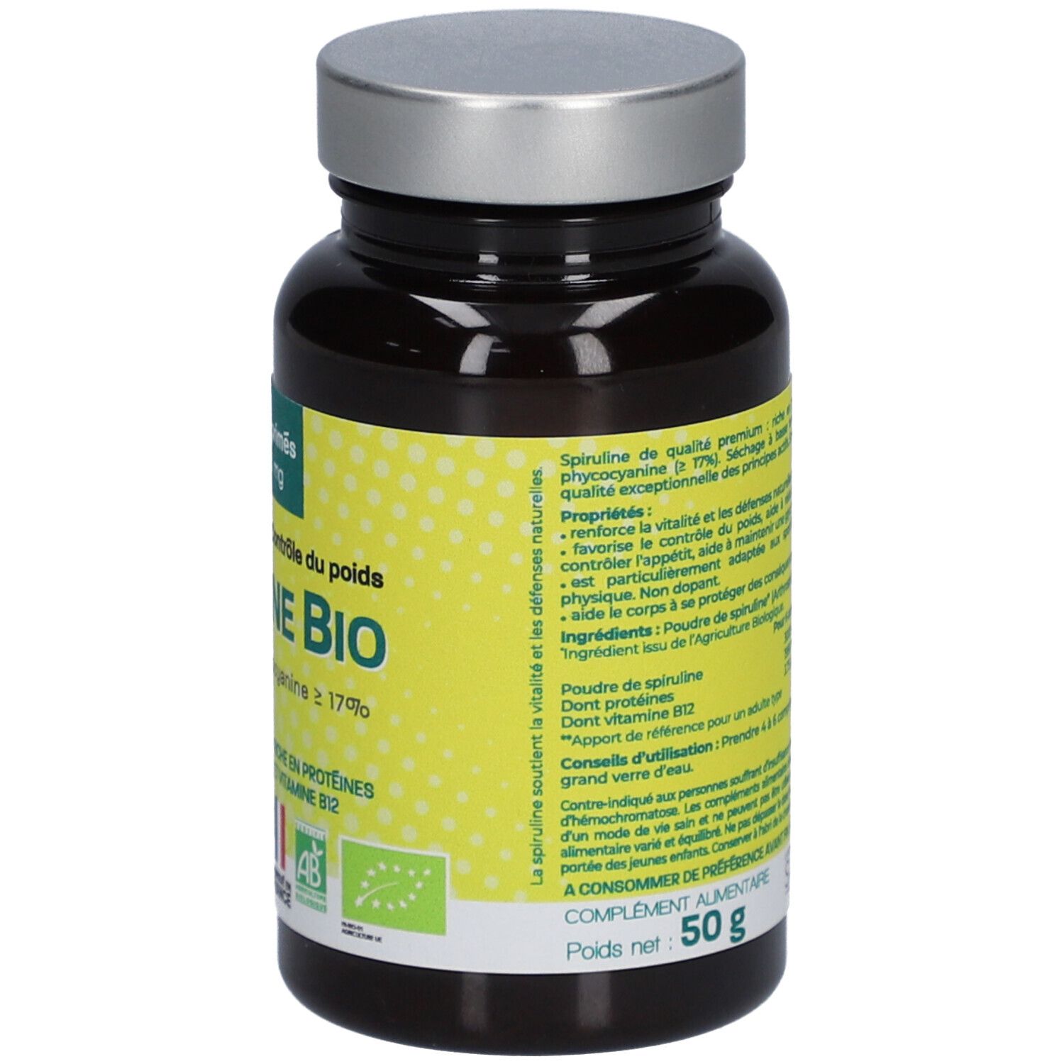 PharmUp Spiruline Bio