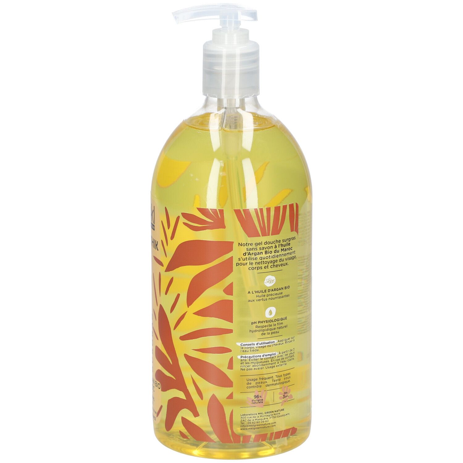 mkl GEL DOUCHE COSM'ETHIK 1L - ARGAN