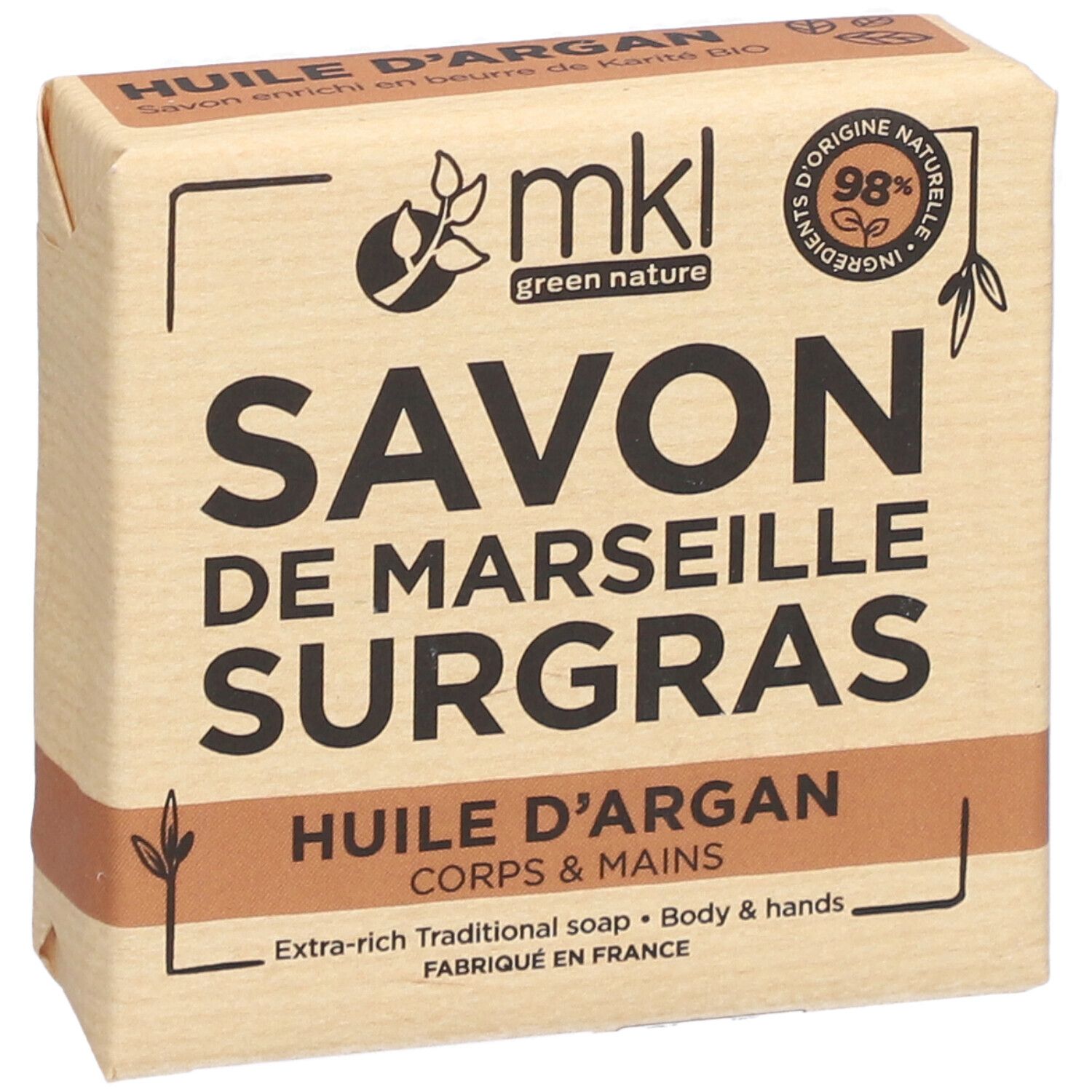 MKL Savon de Marseille Surgras - Arganöl