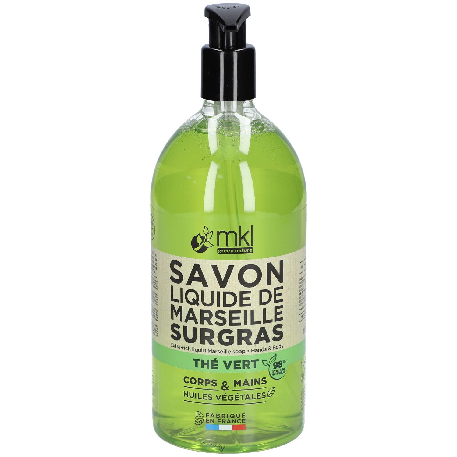 mkl SAVON DE MARSEILLE LIQUIDE 1L - THÉ VERT