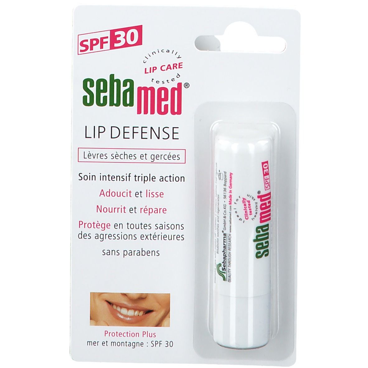 Sebamed® Lip Defense Dry and Chapped Lips SPF30