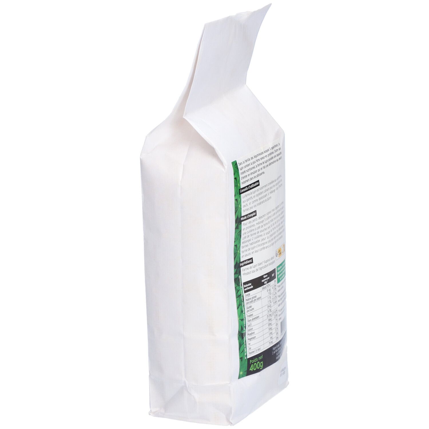 ECOIDEES MEHLE LUPINE BIO SACH400G