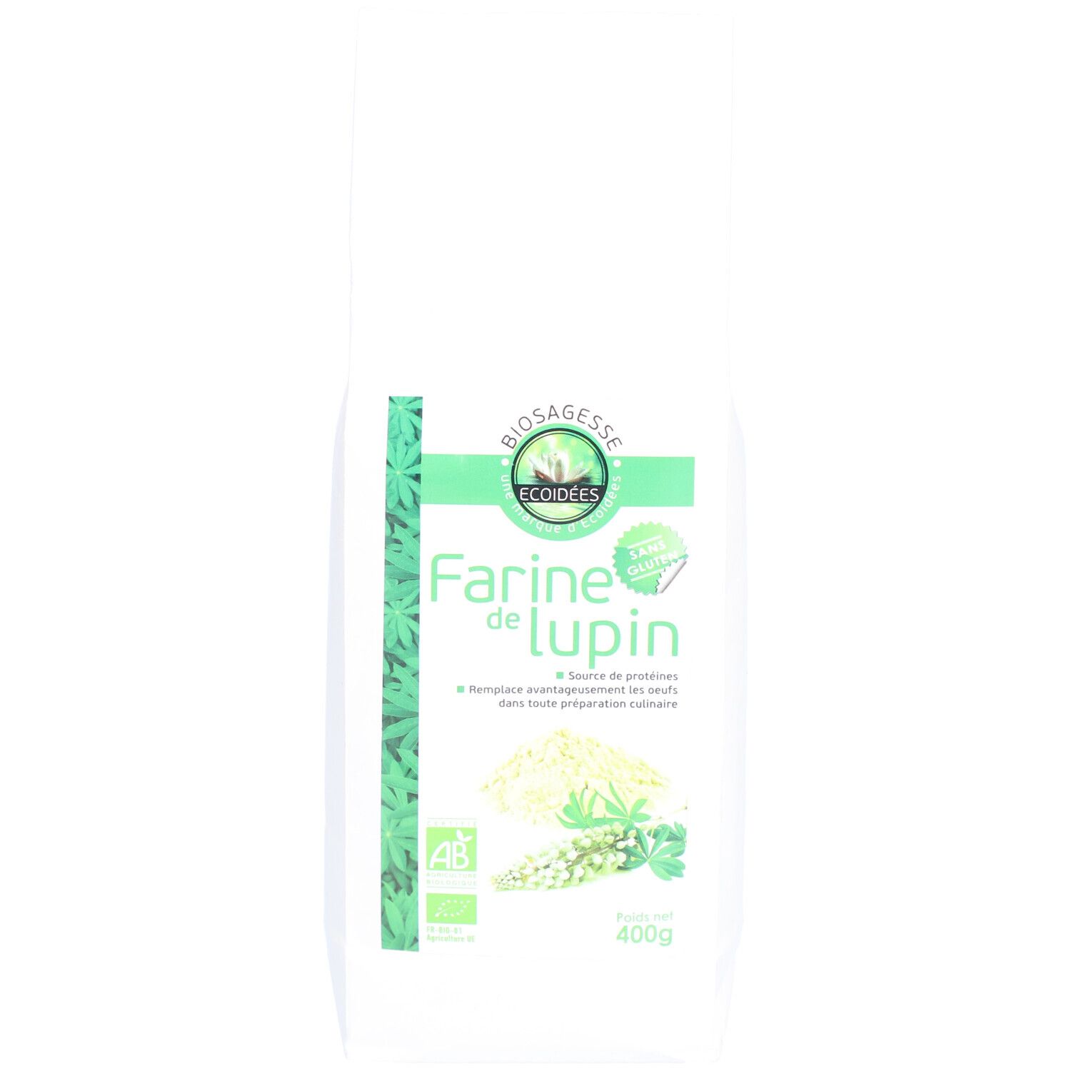 ECOIDEES MEHLE LUPINE BIO SACH400G