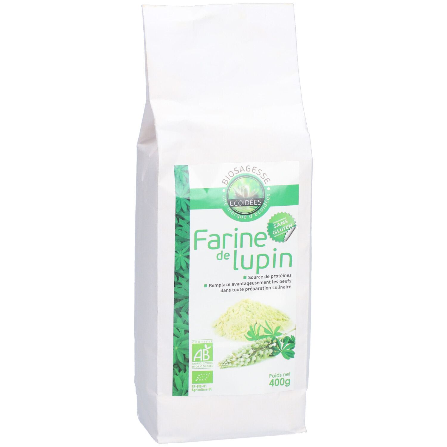 ECOIDEES MEHLE LUPINE BIO SACH400G