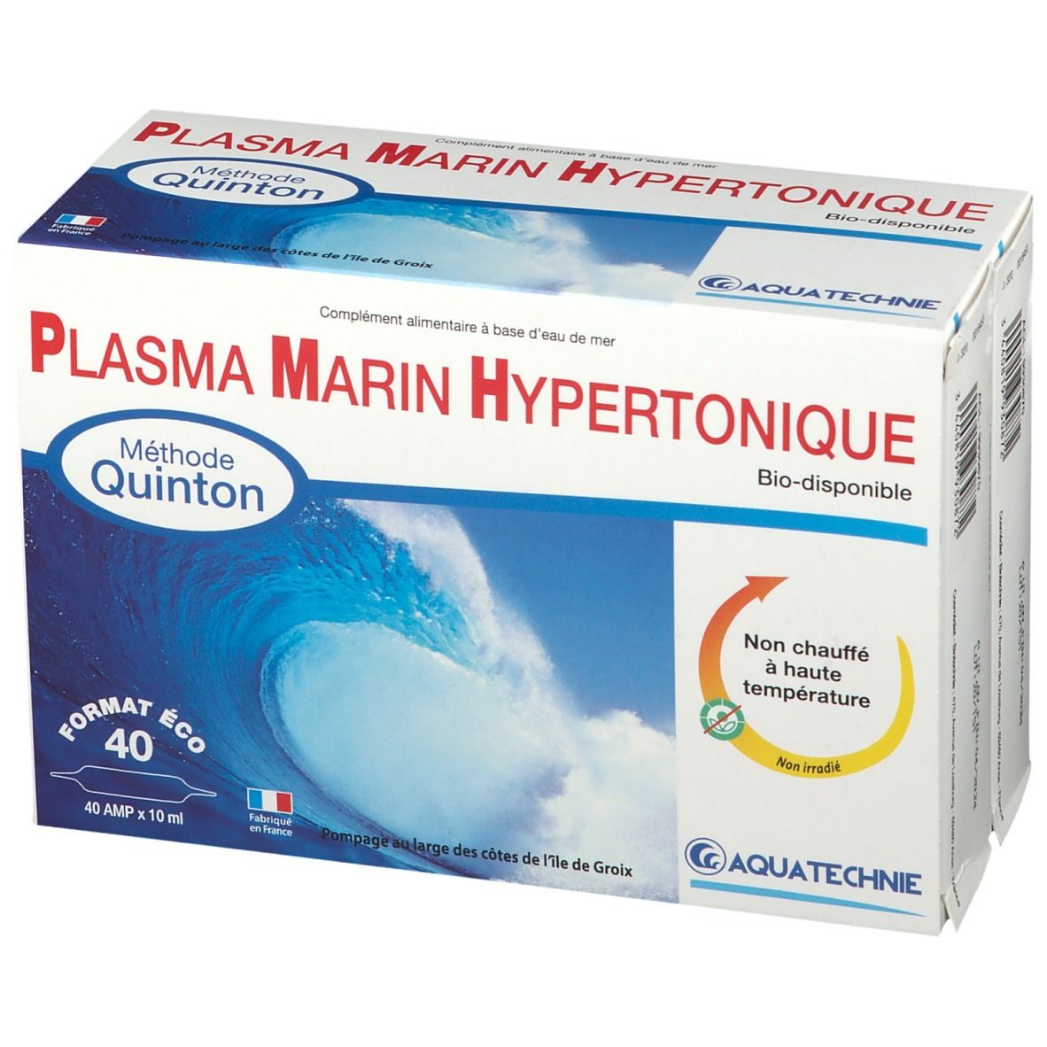 AQUATECHNIE Hypertonisches Meeresplasma Ampullen