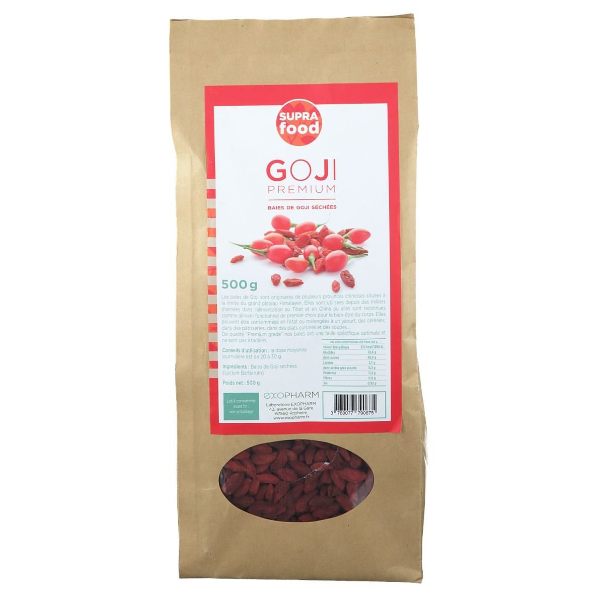 EXOPHARM PREMIUM GOJI-BEEREN GETROCKNETE