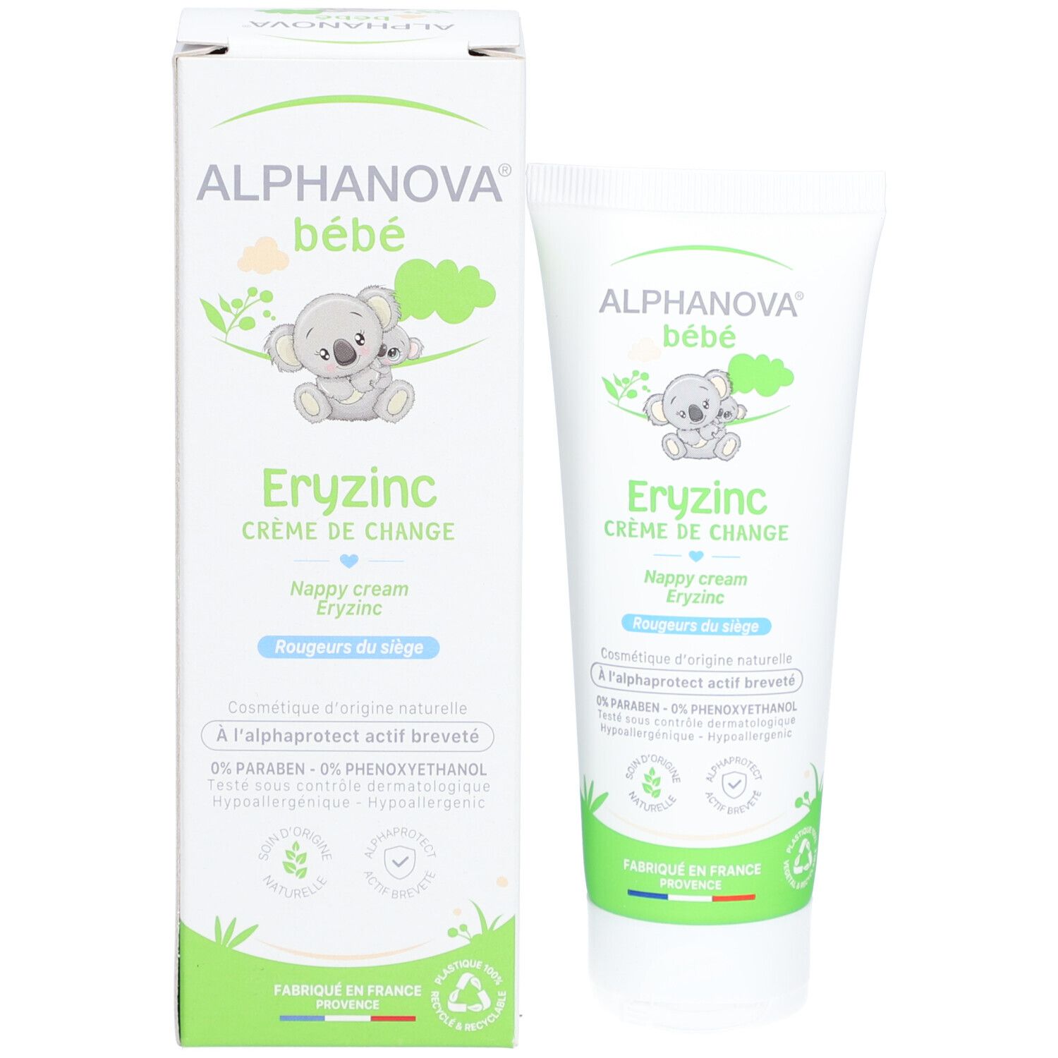 Alphanova Bébé Eryzinc Crème de Change