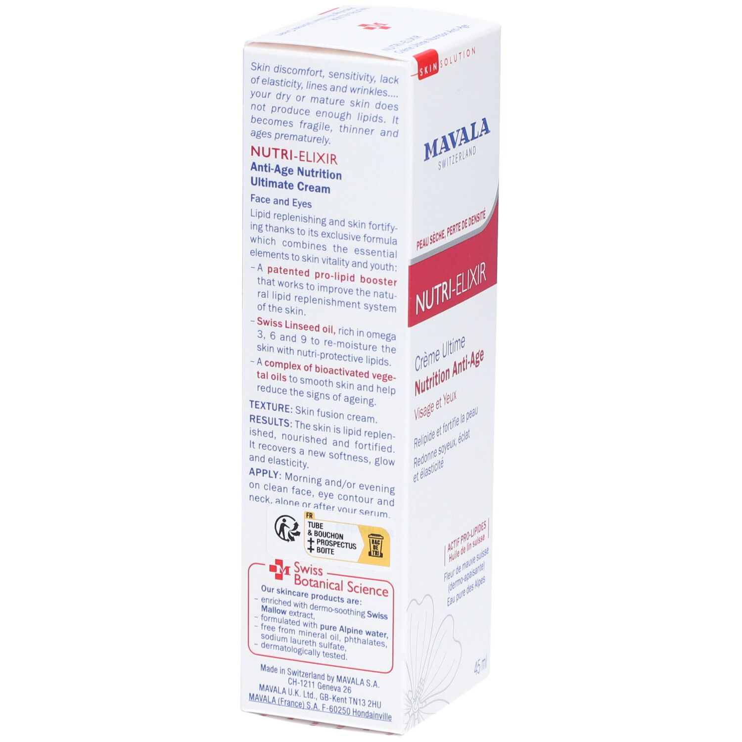 Mavala NUTRI-ELIXIR Ultimate Nutrition Anti-Ageing Cream